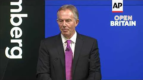 Ex-UK PM Blair criticises 'Brexit at any cost'