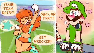 Stupid Sexy Daisy -  Luigi x Daisy Super Mario Bros Comic Dub Comp