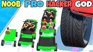 NOOB vs PRO vs HACKER vs GOD in Assemble Run 3D