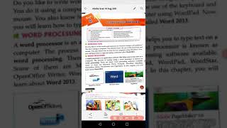 Grade 3 chapter no. 4 (Learn to use word 2013) part:1