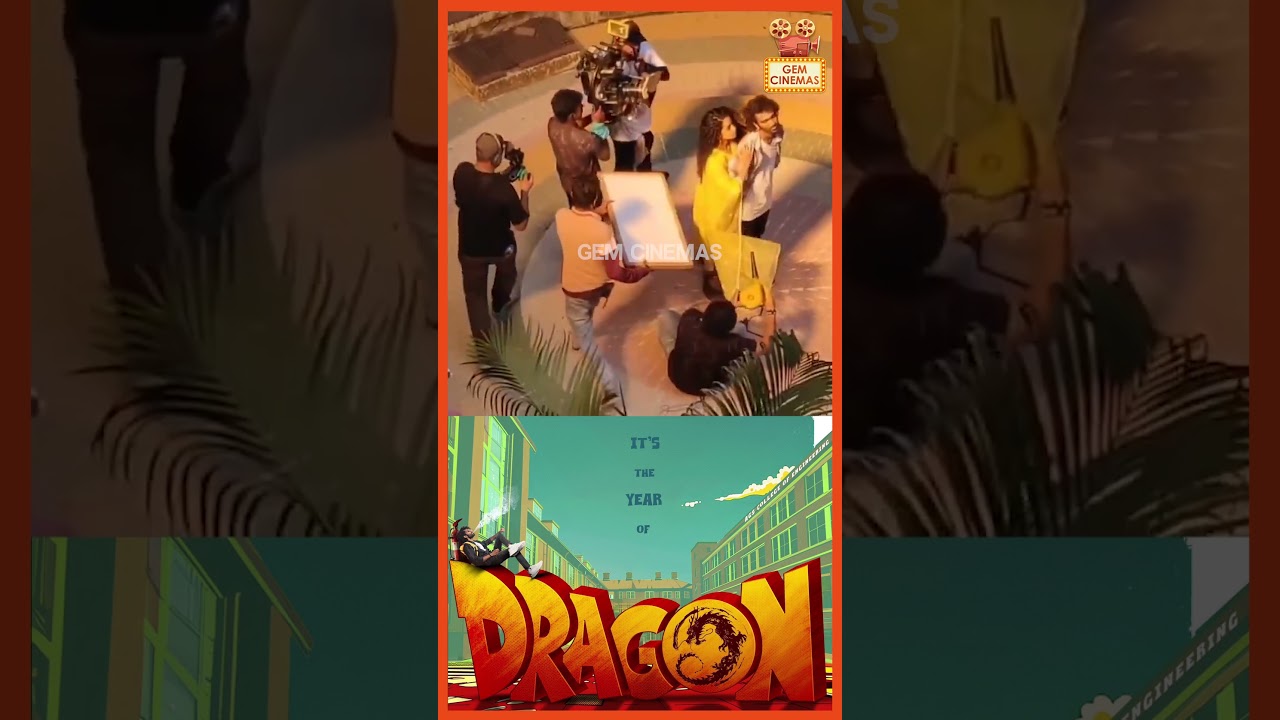 Dragon Movie Shooting Spot 💥 | Pradeep Ranganathan