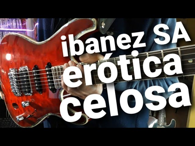 test ibanez SA360QM - YouTube