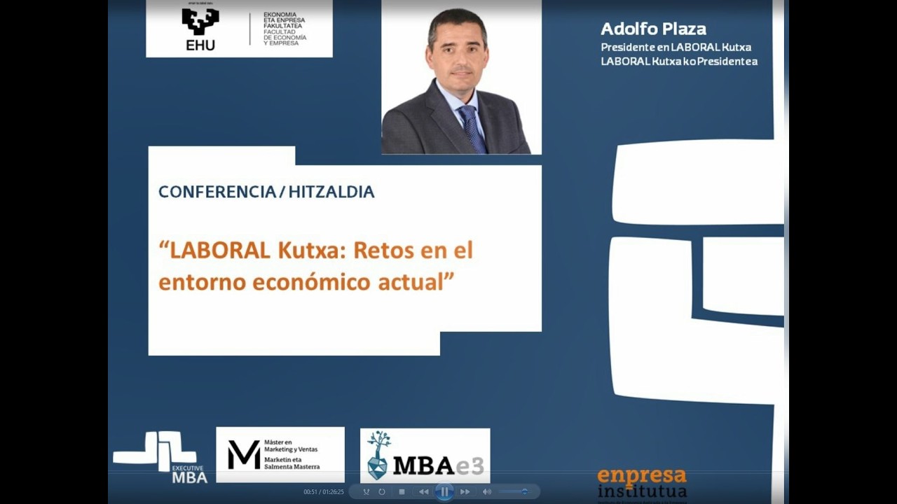 Conferencia Adolfo Plaza: 