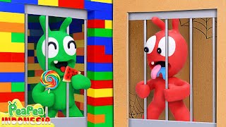 Pea Pea Lolos dari Tantangan Kamar Lego - video lucu untuk anak-anak