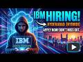 🔥 IBM Full Stack Developer Hiring | Hyderabad | Hybrid Job | 2–5 Years Experience | Apply Now