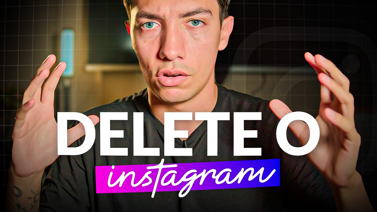 Por que decidi SAIR DO INSTAGRAM? (e você deveria fazer o mesmo)
