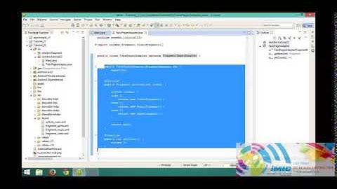 Android căn bản 22   Action Bar with tab