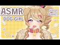 【ASMR/RODE NT5】 dog girl sniffs you! ♡ ear licking and fluffy triggers! 【HeartSync】