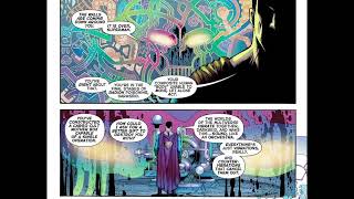 The sound Superman made to destroy Darkseid in Final Crisis.