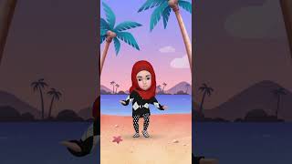 California vibes Dance by Animation hijab girl #dance #animation #california #vibes
