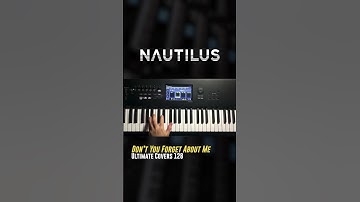 Korg Nautilus Simple Minds Don’t You Forget About Me keyboard cover sound pack