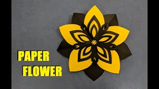 Красивый большой цветок из бумаги | Beautiful paper flower