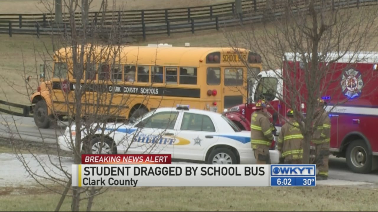 Boy injured after being dragged by Clark County school bus - YouTube
