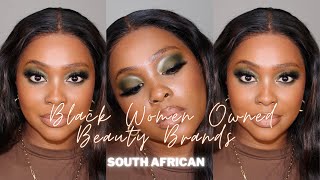 Black Girl Magic Makeup Tutorial || Aura Dandelion South African Youtuber