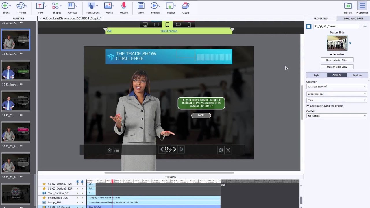 Adobe Captivate & Asset Store