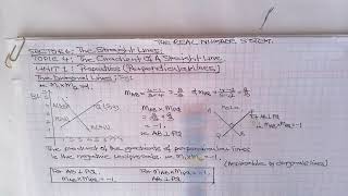 UNIT 1 Diagonal Lines