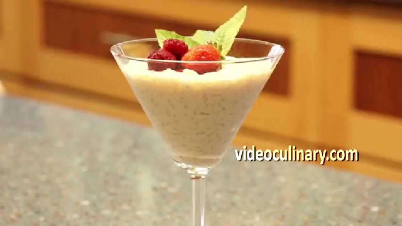 Easy Dessert Quick Rice Pudding Recipe YouTube