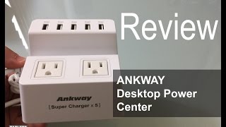 Charge 7 Devices with the Ankway Surge Charge Protector