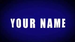My first | ★ FREE 2D INTRO ★ Template