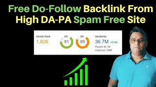 Create Do follow backlink from high da(89) pa spam free website in 2min [Hindi]