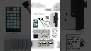 Central Multimídia First Option 7810h Com Espelhamento E Bluetooth Cor Preto