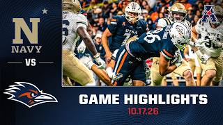 Navy vs UTSA Football Highlights | October 17, 2026