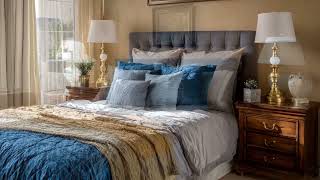 Decorating With Burnt Ochre & Blue For Fall Wonder: Unexpected Color Pairing That Feels So 2025!