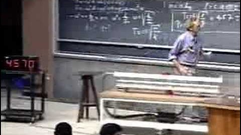 MIT Professor Walter Lewi