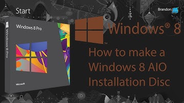 How To Make a Windows 8 All-In-One Installation Disc.