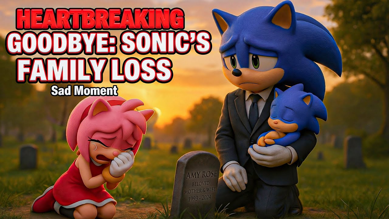 Sonic’s Most Heartbreaking Goodbye 💔 | Sonic AI Sad Story🔥 Sonic AI Animation Story💪