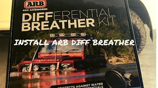 How to Install an ARB Differential Breather