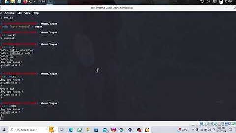 Praktikum 2 Operasi Input Output