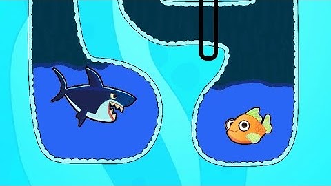 save the fish game | Pull the Pin Next Level 850 to 900 Level gameplay | who will win shark or fish🐠
