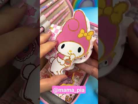 i love mymelody🥰😘😍‼️ #sanrio #cute #kuromi #kawaii #unboxing #mymelody #toys #accessories #shorts