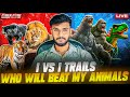 🥵NAA ANIMALS NI KOTTALI 🐏🥶ANTE OKA RANGE UNDALI🔥🔥|FREE FIRE LIVE TELUGU #sanzzoff #freefire #garena