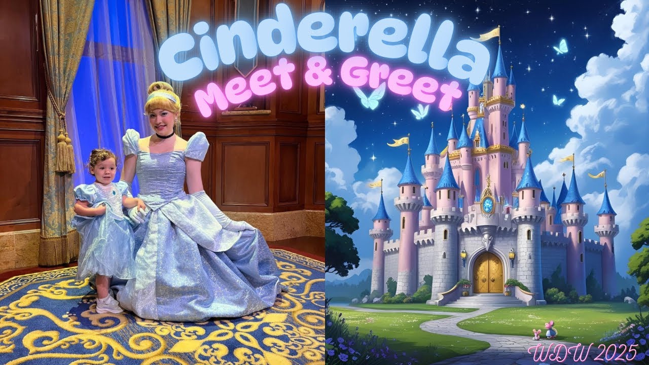 Meeting Cinderella at Disney World | Princess Meet and Greet 2025