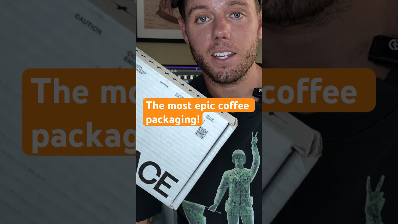 I can’t believe this is coffee packaging 🤯 