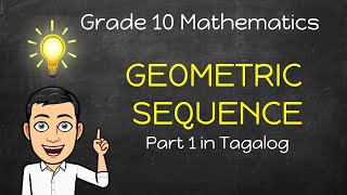 [Math 10] Geometric Sequence Part 1 in Tagalog Net Worth