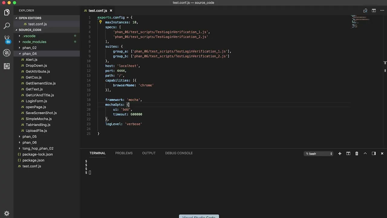 Bai giang 65 Cach yeu cau tai nguyen tren he thong Selenium Grid