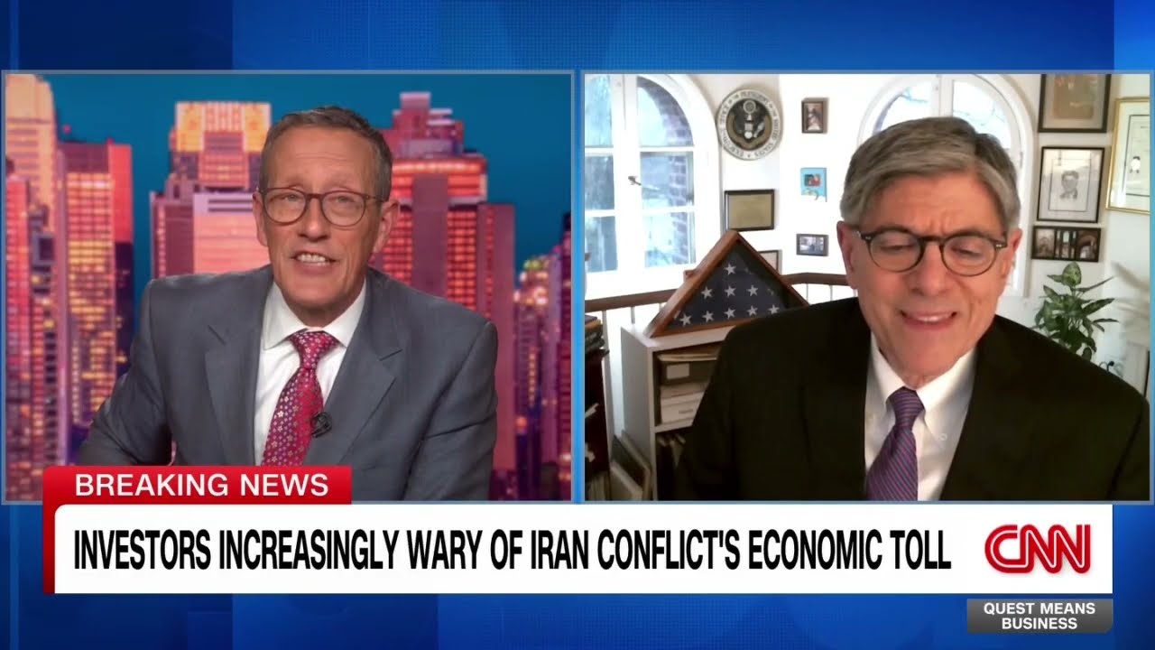 Former U.S. Treasury Secretary Jack Lew on the Iran conflict’s economic toll.