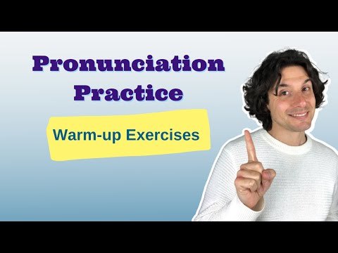 Pronunciation Practice | Tongue Warm-Up Exercises