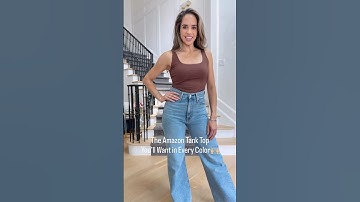 The Best Tank Top ever! 🤩 link: https://liketk.it/5mWCm #amazonfinds #fashion #staples #momstyle