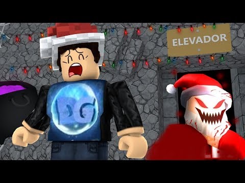 El Malvado Santa Claus Aparece En El Elevador Del Horror - el malvado santa claus aparece en el elevador del horror roblox scary elevator