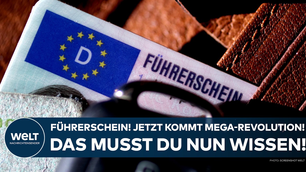 DEUTSCHLAND: Jetzt kommt die große Führerschein-Revolution! Das muss du nun wissen!
