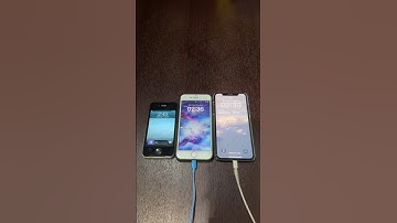 iPhone 4s on iOS 6 vs iPhone 8 on iOS 16 vs iPhone X on iOS 16 boot up test #shorts #iphone #ios