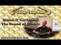 The Sound Of Silence - Simon & Garfunkel - Acoustic Guitar Lesson