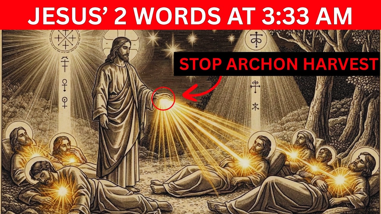 Jesus Revealed 2 Words To Say at 3:33 AM — Archons Can’t Harvest You After This