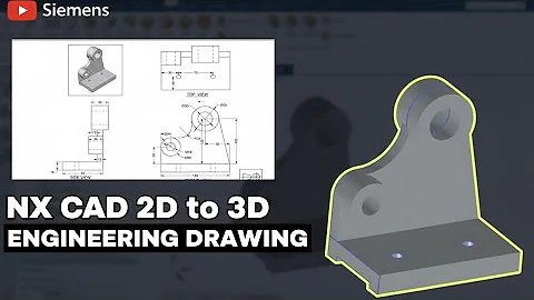 Siemens Nx Cad Tutorial for Beginners - 2 This video tutorial shows how to create 3D model in NX Cad