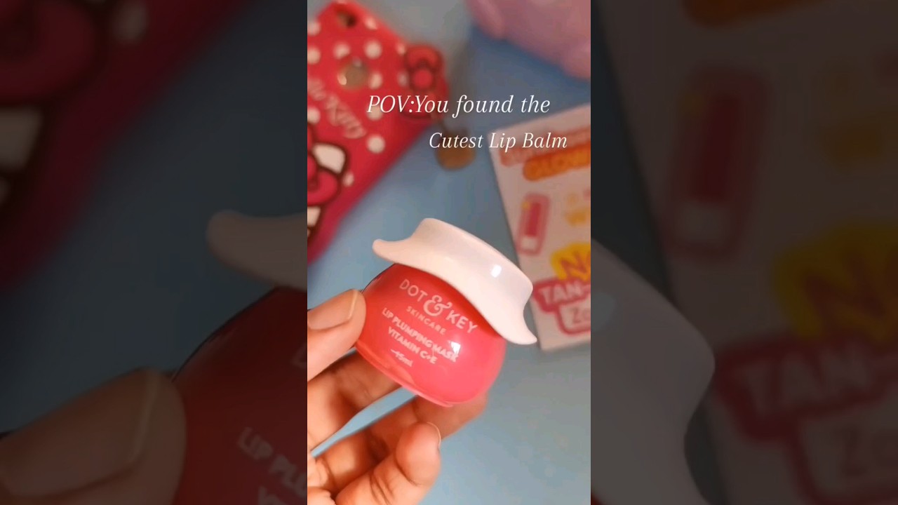 Dot & Key Lip 💋 plumping Sleeping Mask review 