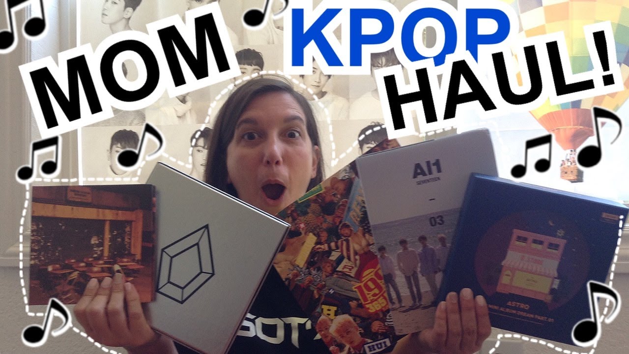 OPENING MY DAUGHTER'S BIRTHDAY PRESENT: KPOP ALBUM HAUL/UNBOXING